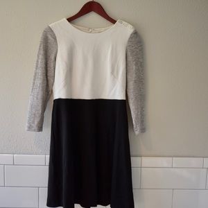 Anne Taylor Loft Color Block Dress